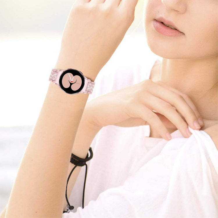 Mega fantastisk Universal Samsung Metal og  Rhinsten Urrem - Pink#serie_3