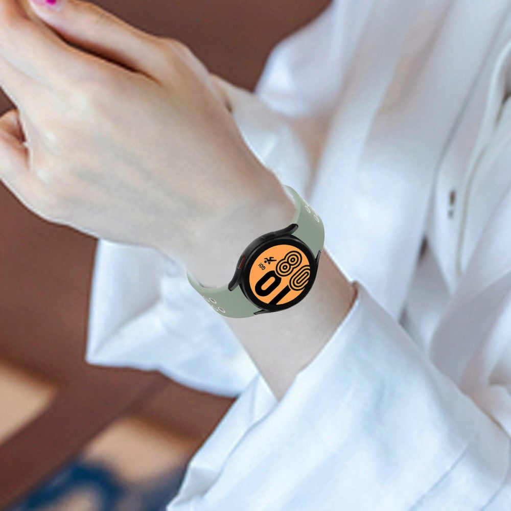 Rigtigt sejt Universal Samsung Silikone Urrem - Grøn#serie_3