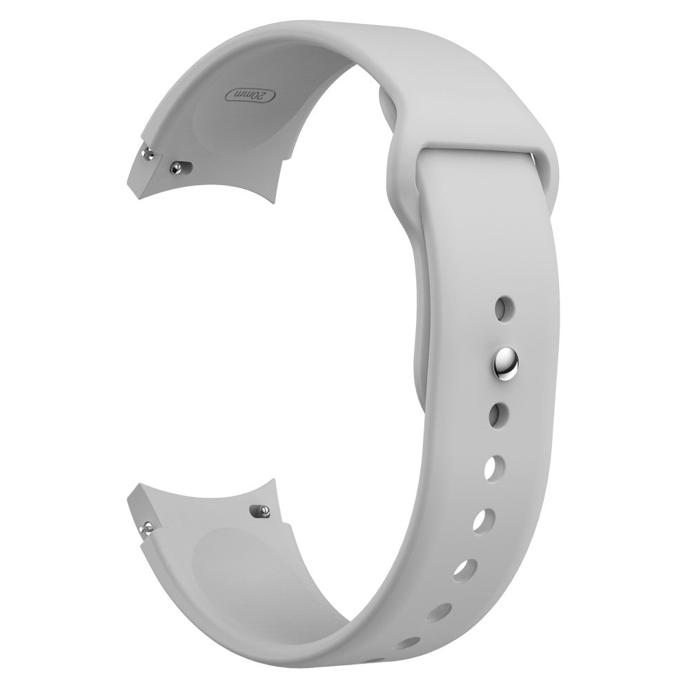 Rigtigt godt Universal Samsung Silikone Rem - Sølv#serie_6