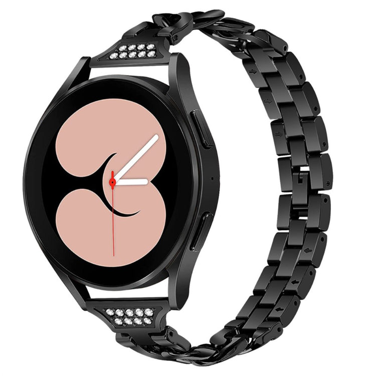 Super hårdfør Universal Samsung Metal og Rhinsten Rem - Sort#serie_1