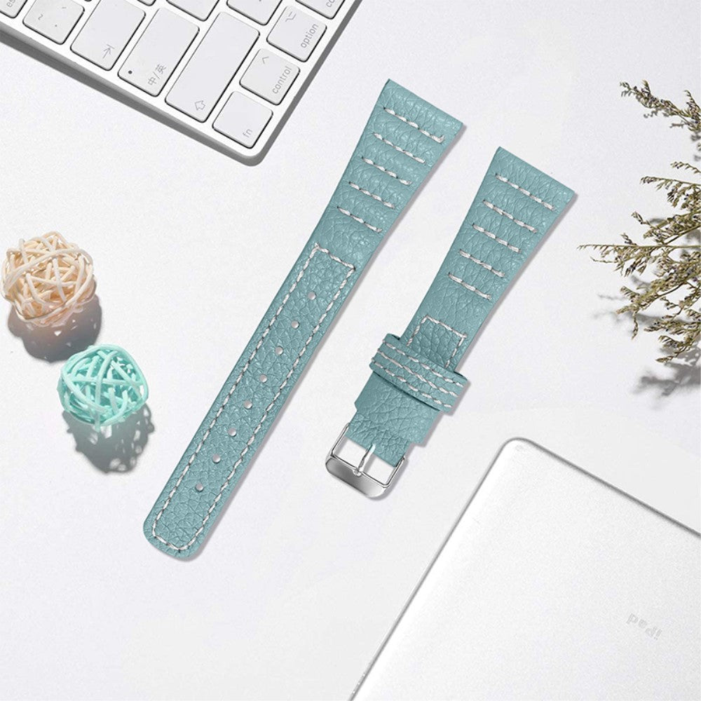 Rigtigt cool Universal Samsung Ægte læder Rem - Blå#serie_5