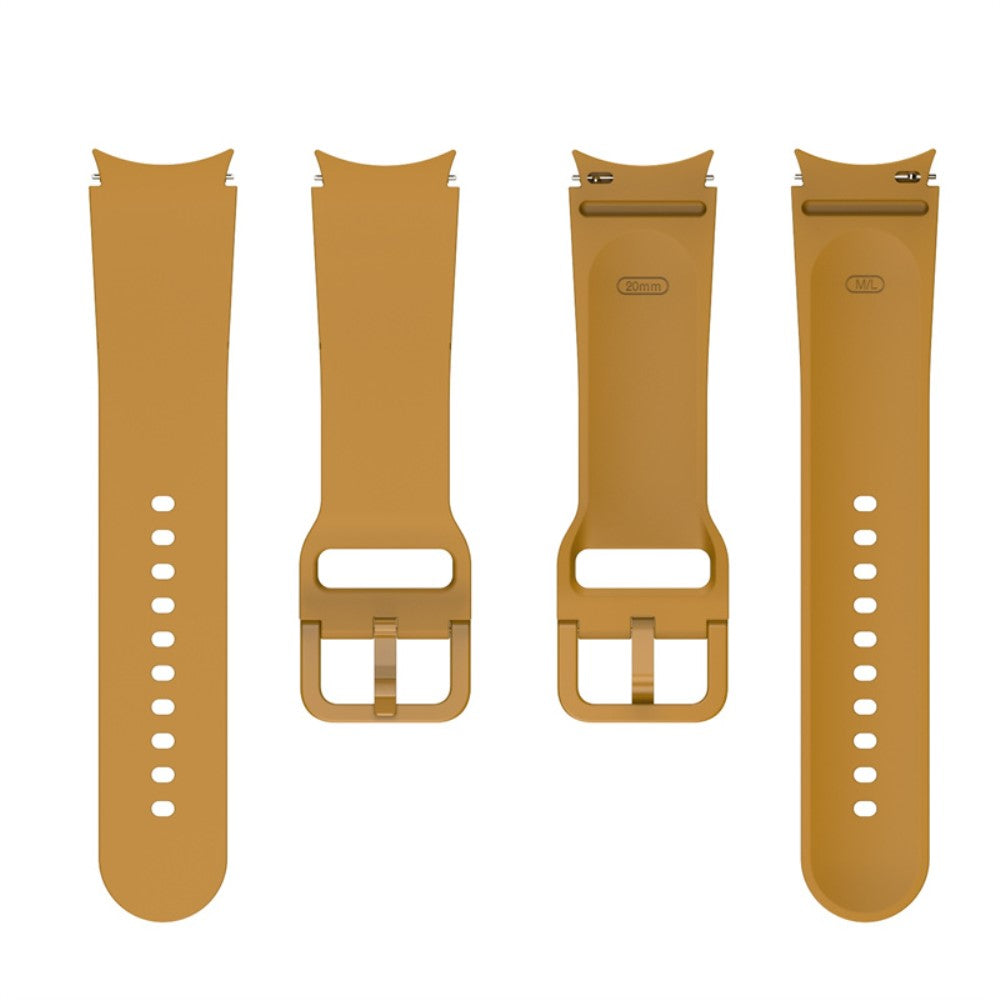 Rigtigt fantastisk Universal Samsung Silikone Rem - Gul#serie_8