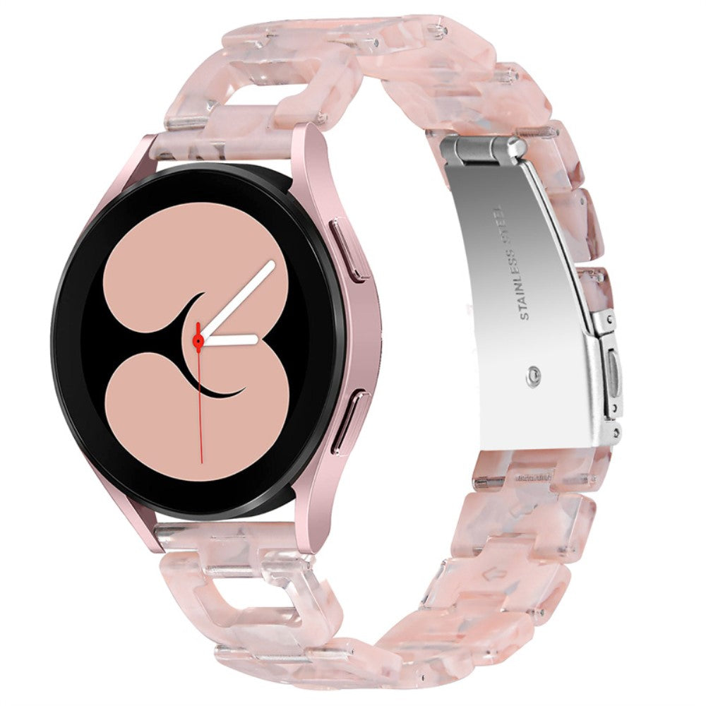 Meget nydelig Universal Samsung Metal og Plastik Rem - Pink#serie_3