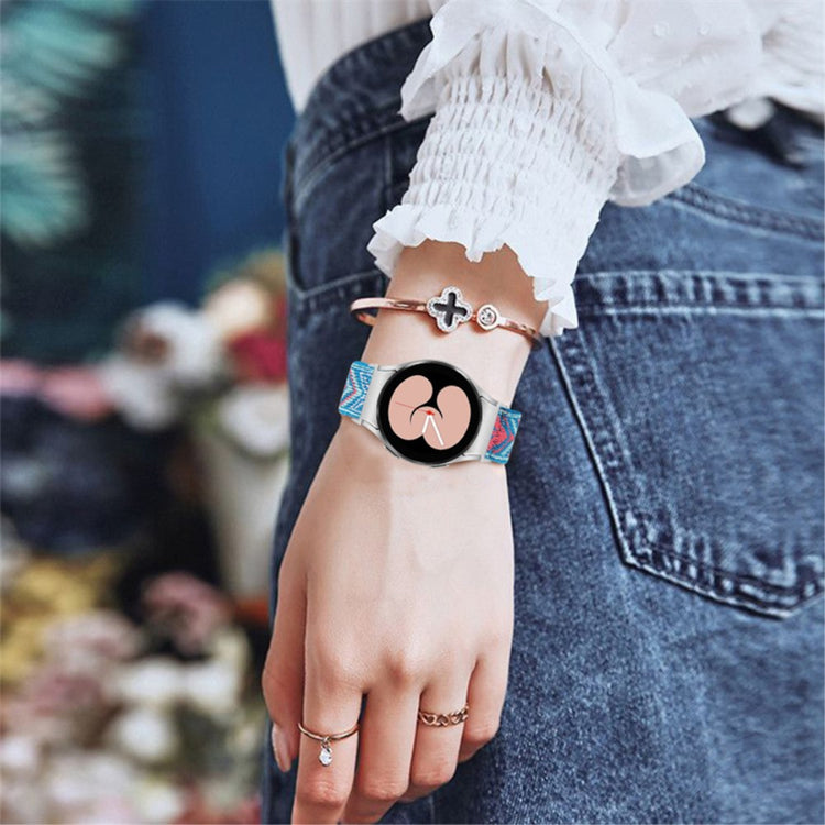 Helt vildt elegant Universal Samsung Nylon Rem - Grøn#serie_11