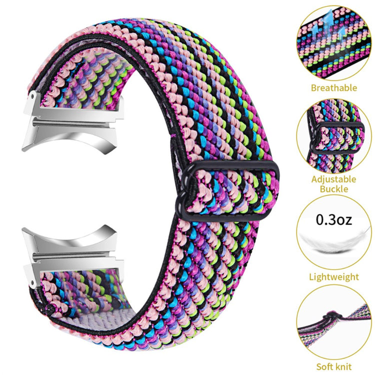 Helt vildt elegant Universal Samsung Nylon Rem - Lilla#serie_5