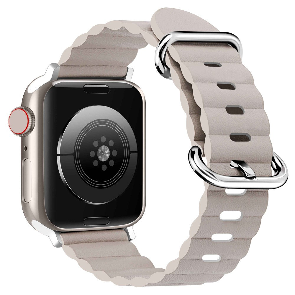 Meget hรฅrdfรธr Universal Apple รgte lรฆder Rem - Sรธlv#serie_1