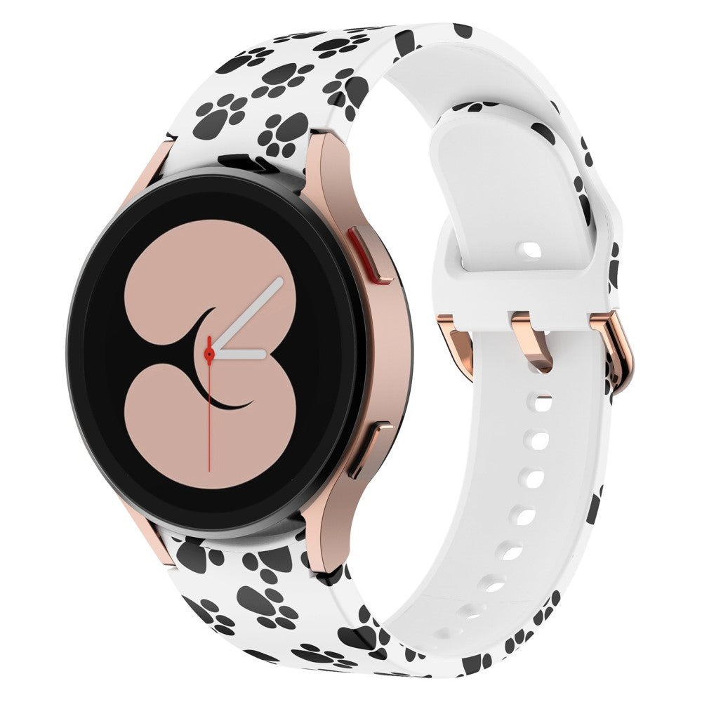 Super cool Universal Samsung Silikone Rem - Hvid#serie_9