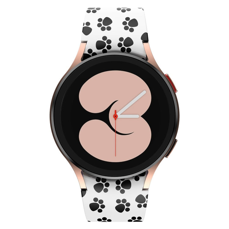 Super cool Universal Samsung Silikone Rem - Hvid#serie_9