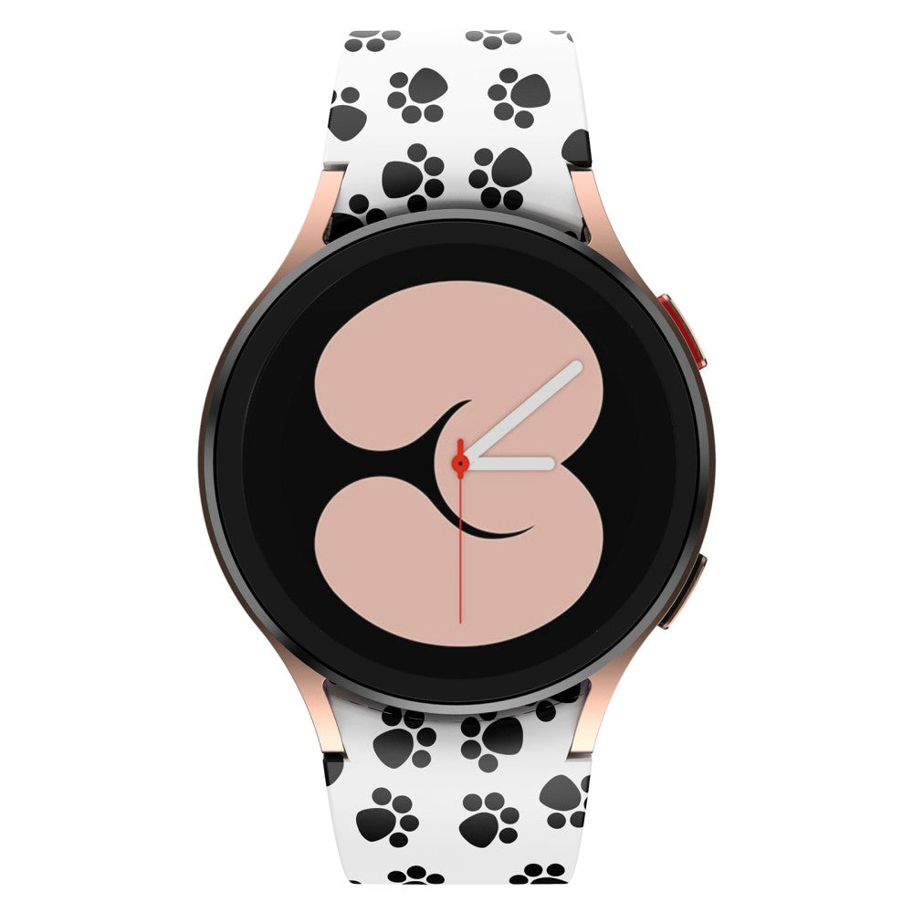 Super cool Universal Samsung Silikone Rem - Hvid#serie_9