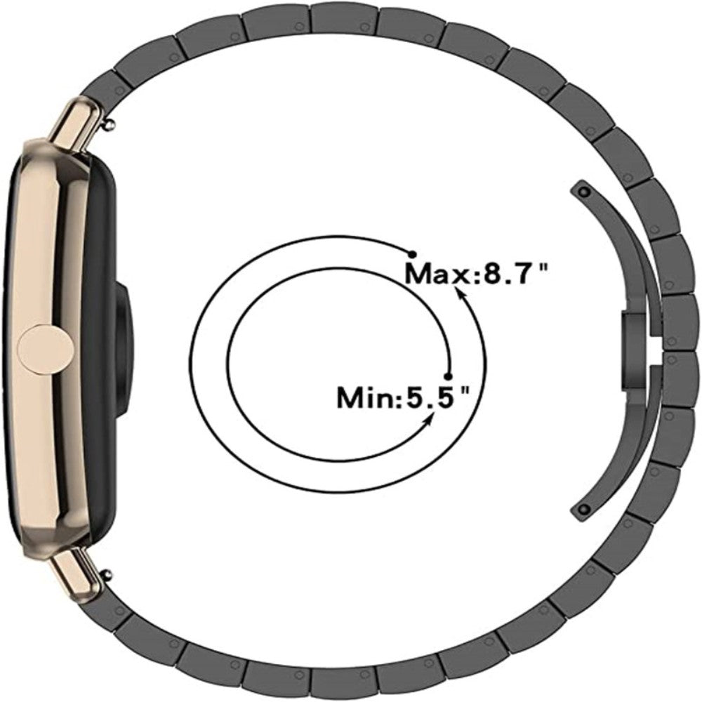 Vildt sejt Universal Samsung Silikone Rem - Sort#serie_1