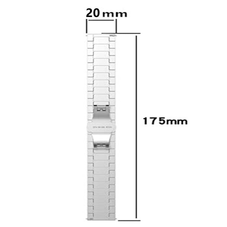 Vildt sejt Universal Samsung Silikone Rem - Sølv#serie_2