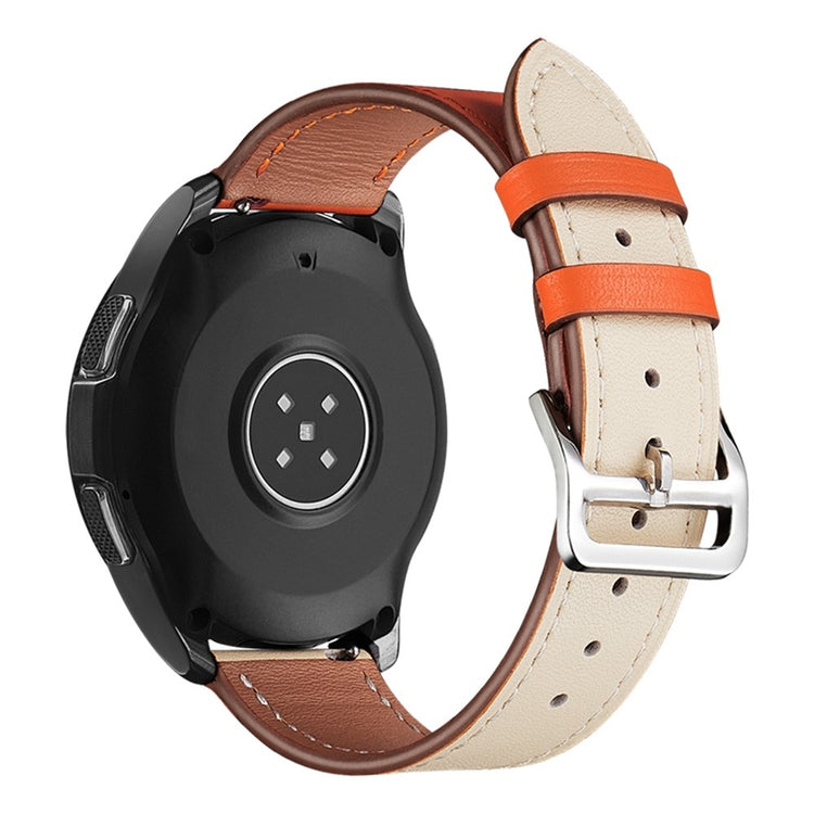 Stilfuld Universal Samsung Ægte læder Rem - Orange#serie_3