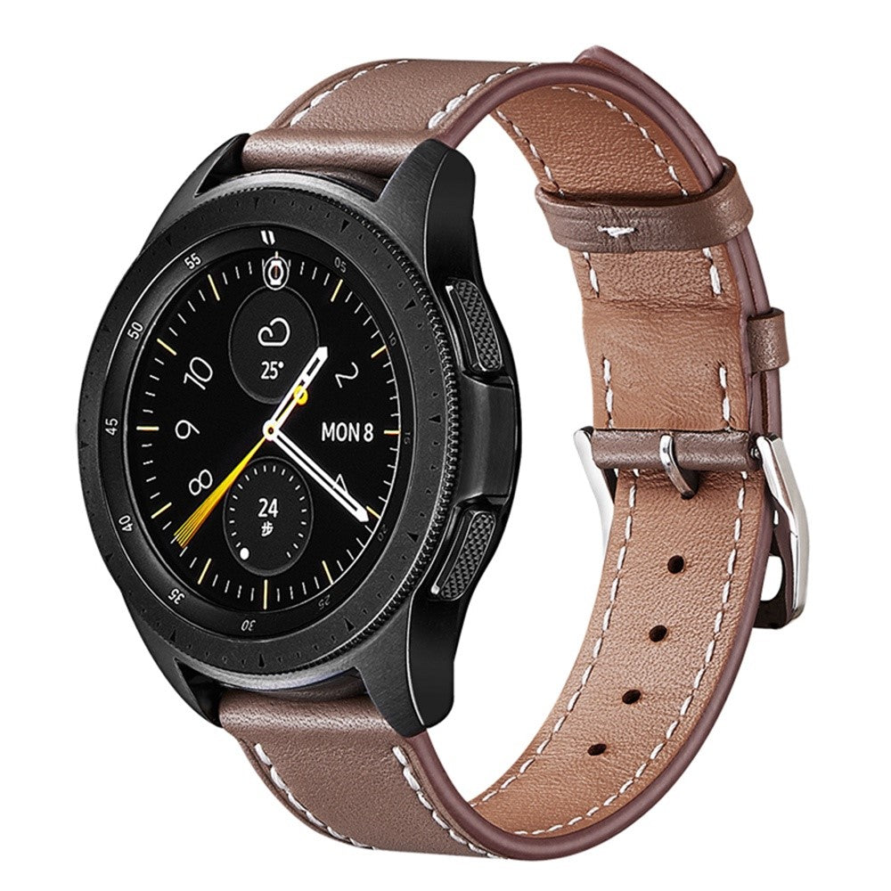 Stilfuld Universal Samsung Ægte læder Rem - Brun#serie_7
