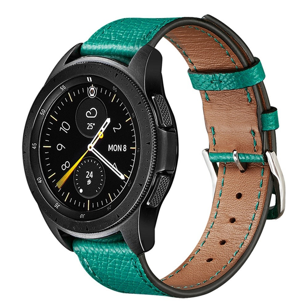 Stilfuld Universal Samsung Ægte læder Rem - Grøn#serie_8