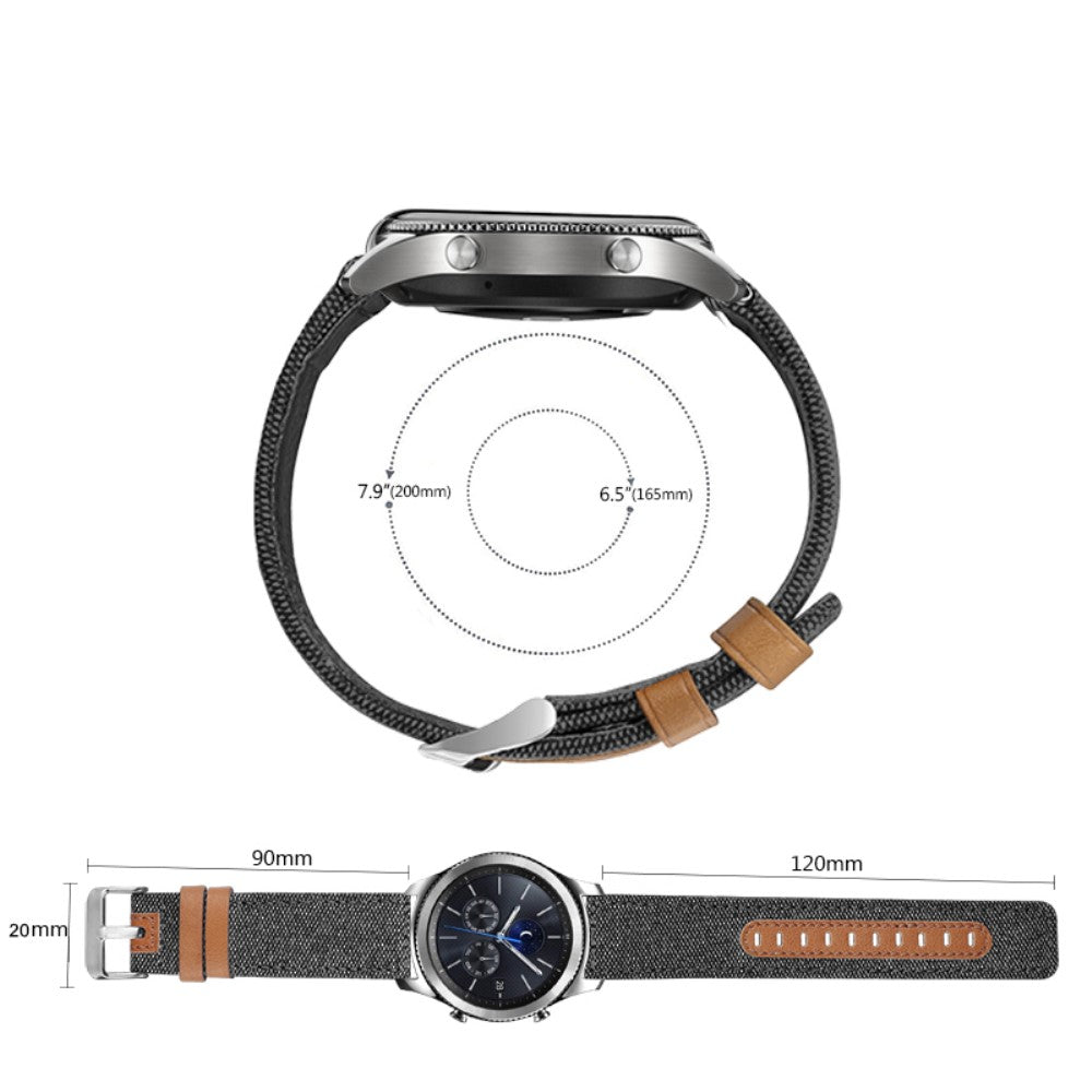 Vildt fed Universal Nylon Rem - Sort#serie_1