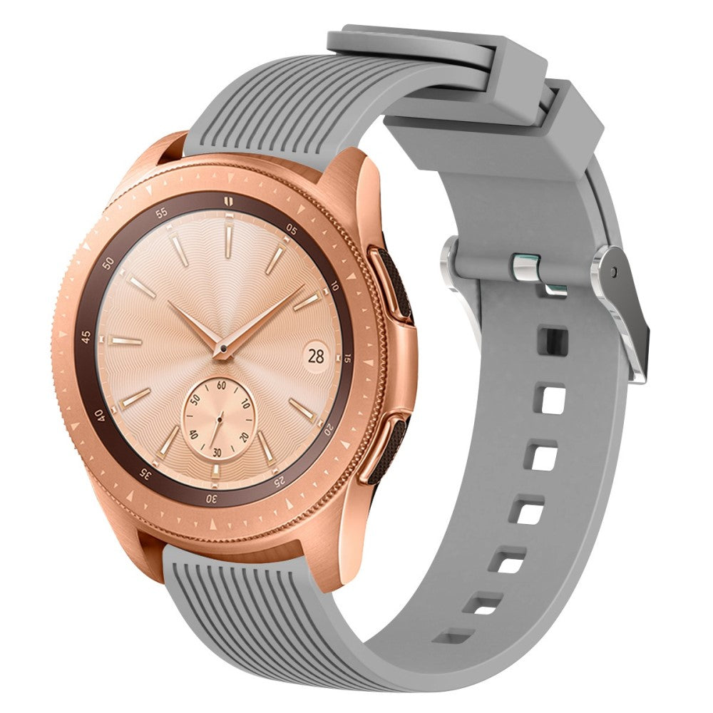 Supercool Universal Samsung Silikone Rem - Sølv#serie_8