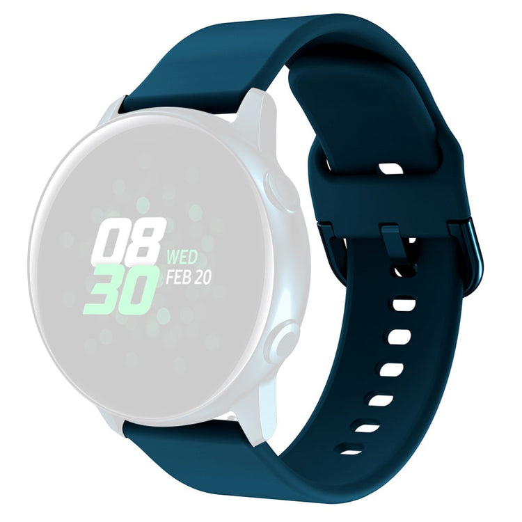 Meget elegant Universal Samsung Silikone Rem - Blå#serie_9