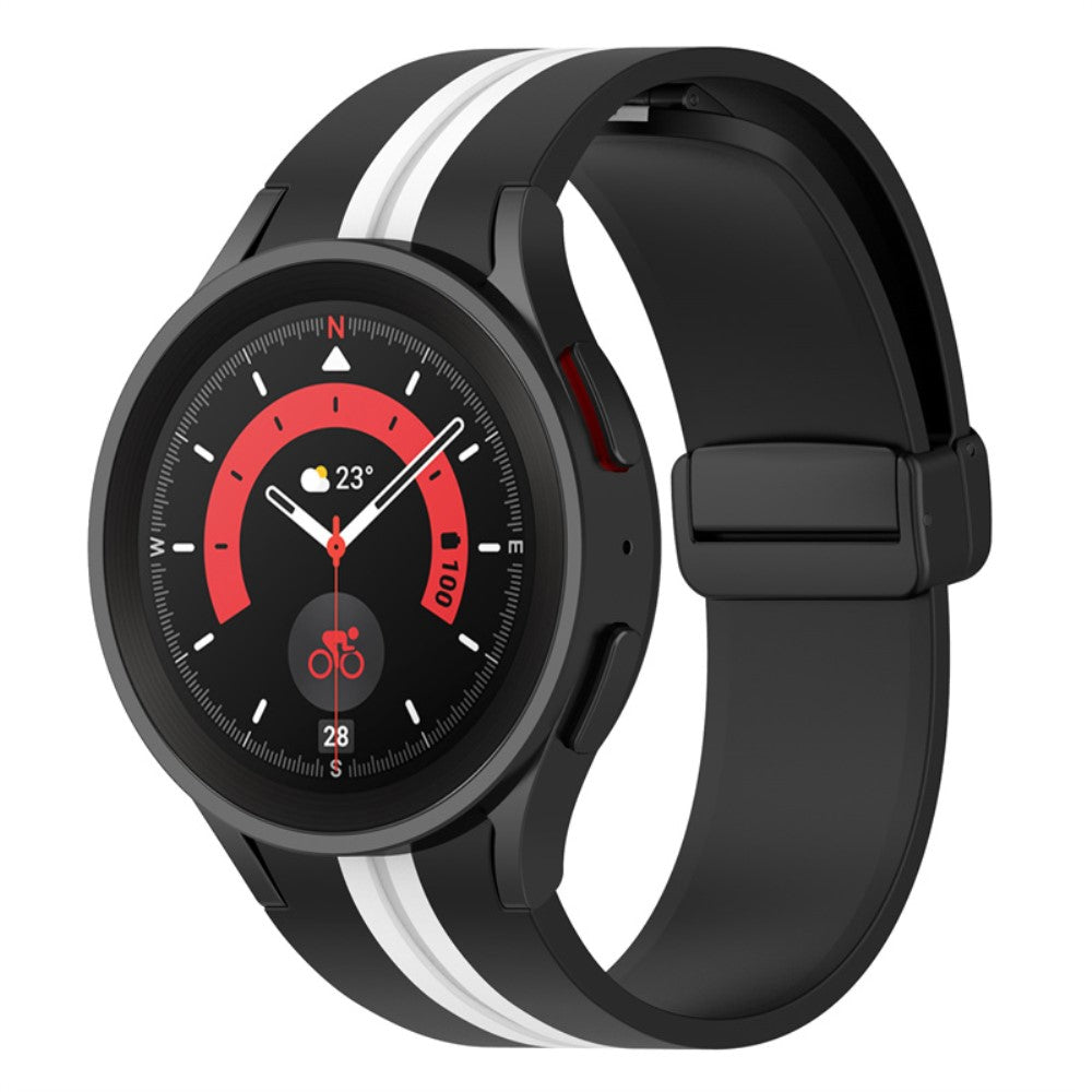 Pænt Universal Samsung Silikone Rem - Sort#serie_4