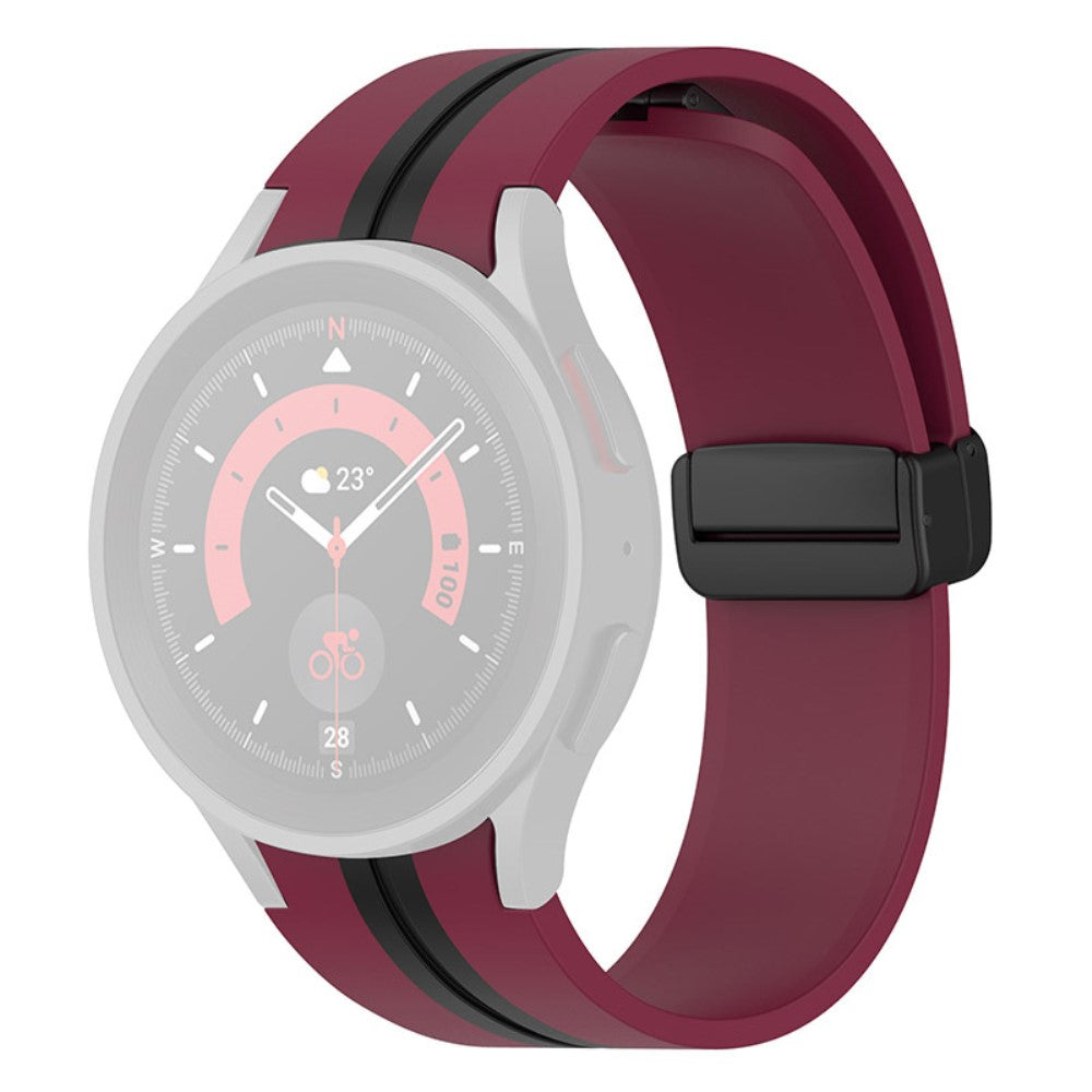 Pænt Universal Samsung Silikone Rem - Rød#serie_8