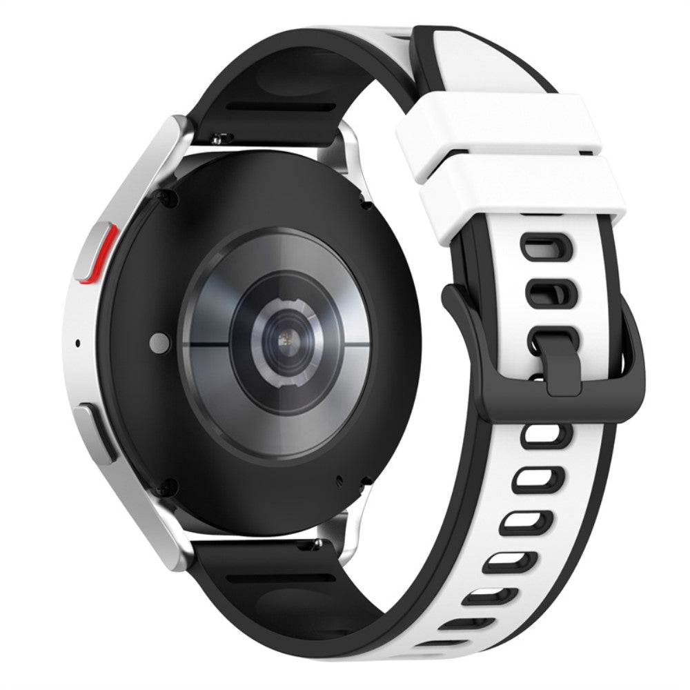 Helt vildt pรฆnt Universal Samsung Silikone Rem - Hvid#serie_1