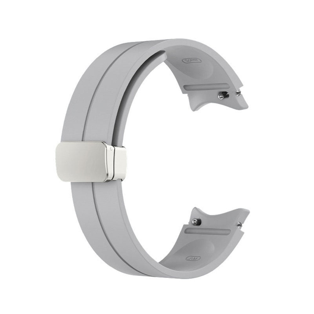 Vildt fint Universal Samsung Silikone Rem - Sølv#serie_6