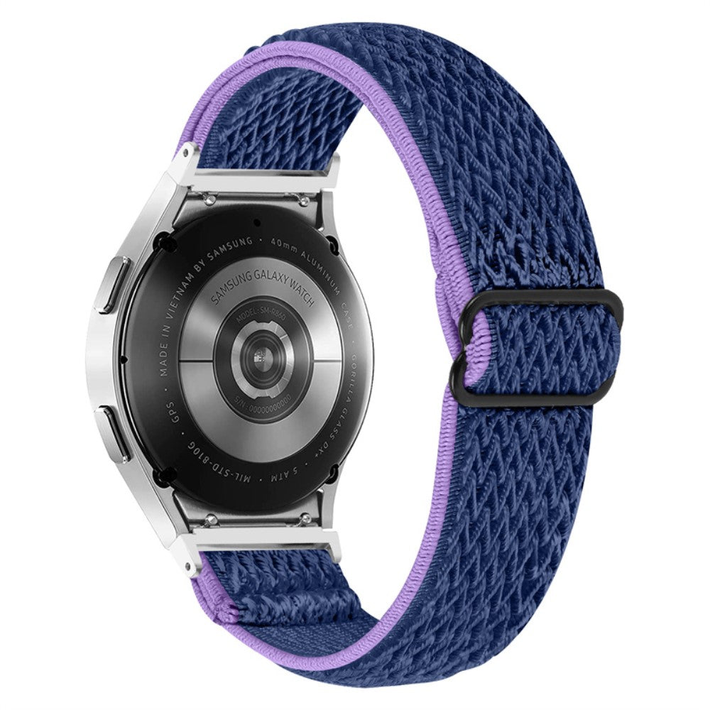 Meget sejt Universal Samsung Nylon Rem - Blå#serie_11