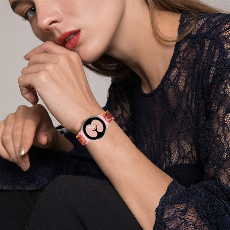 Stilren Universal Samsung Metal og Plastik Rem - Rød#serie_18