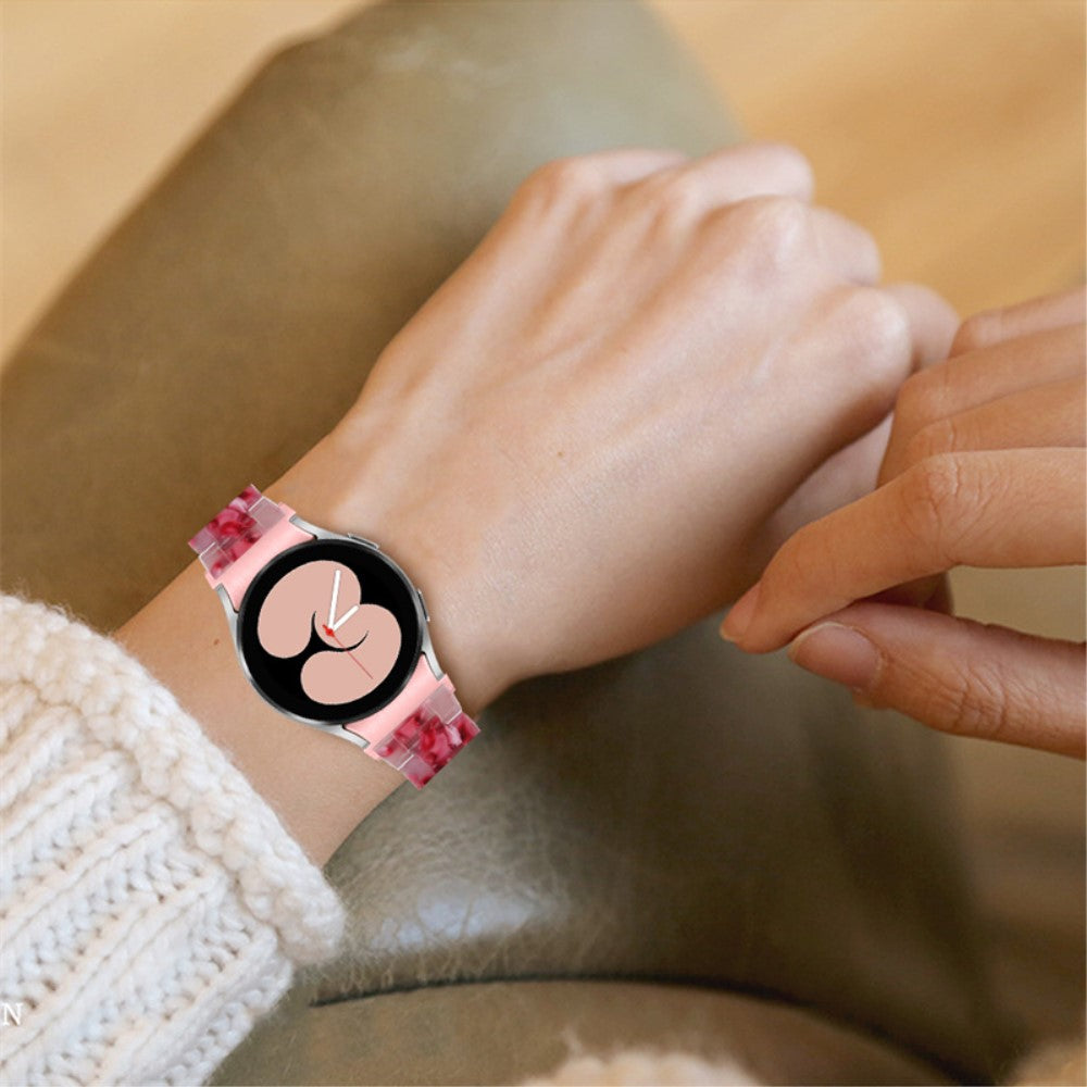 Mega kønt Universal Samsung Metal og Plastik Rem - Rød#serie_13