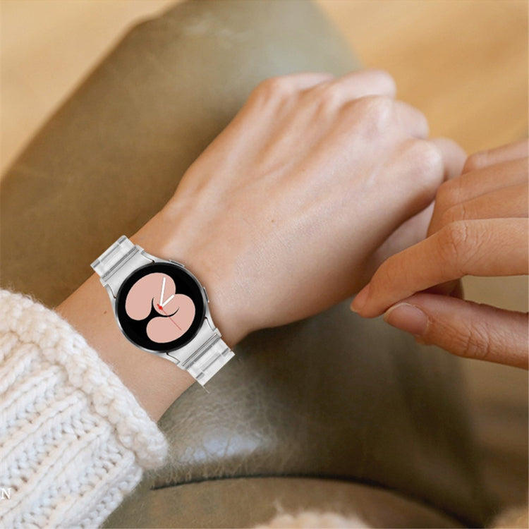 Mega kønt Universal Samsung Metal og Plastik Rem - Gennemsigtig#serie_15