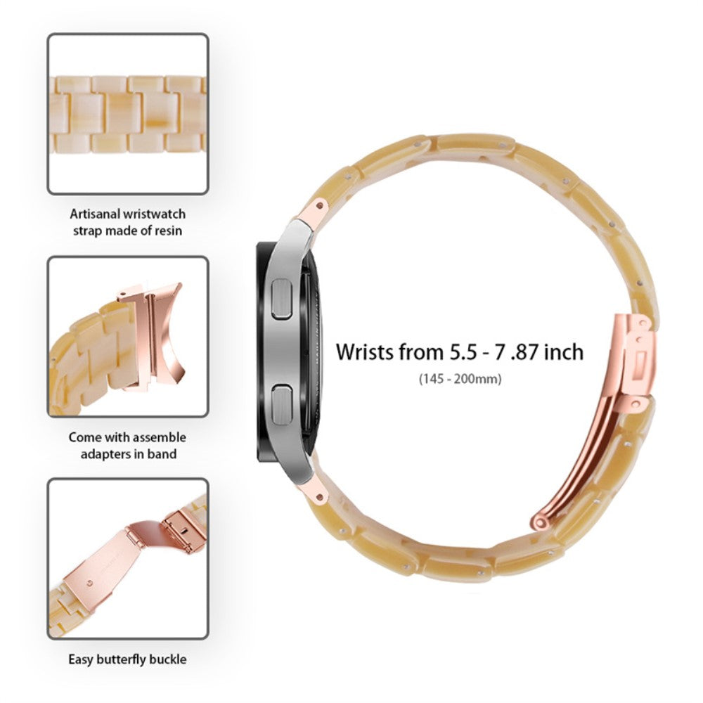 Mega kønt Universal Samsung Metal og Plastik Rem - Brun#serie_18