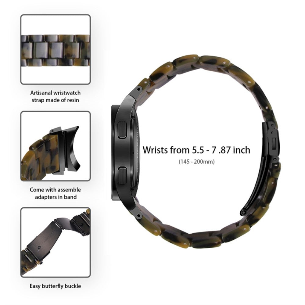 Mega kønt Universal Samsung Metal og Plastik Rem - Grøn#serie_20