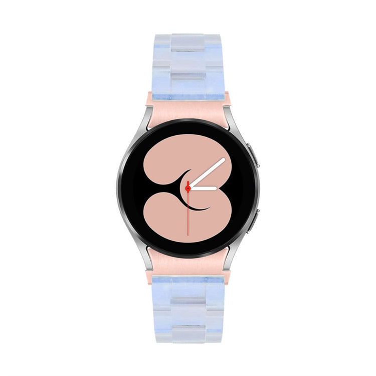 Mega kønt Universal Samsung Metal og Plastik Rem - Blå#serie_3