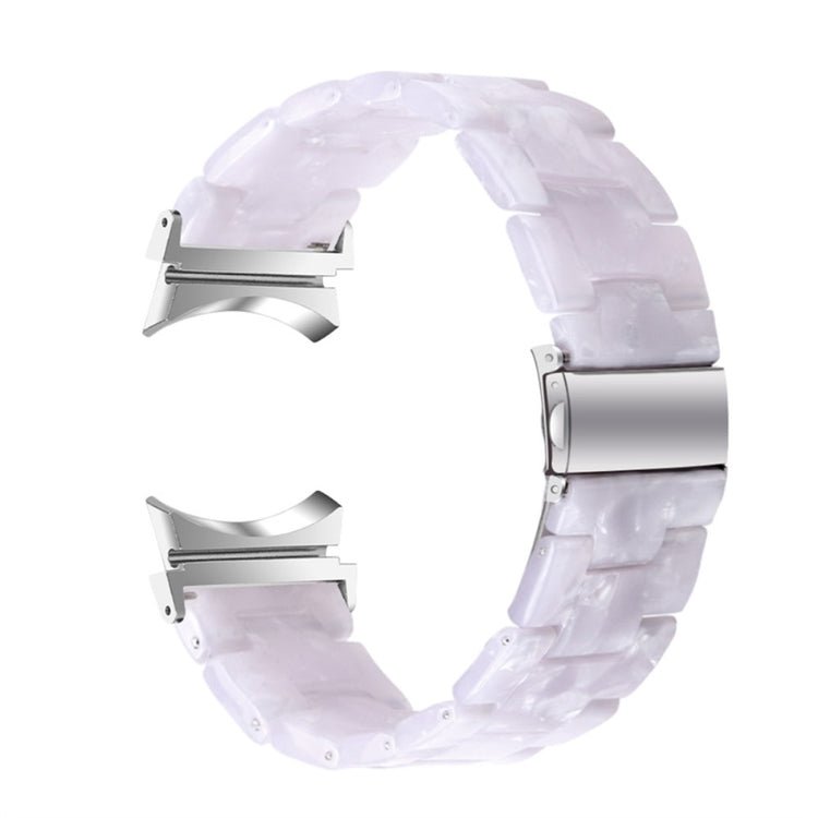 Mega kønt Universal Samsung Metal og Plastik Rem - Hvid#serie_4