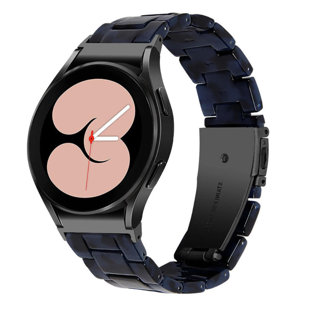 Mega kønt Universal Samsung Metal og Plastik Rem - Blå#serie_7