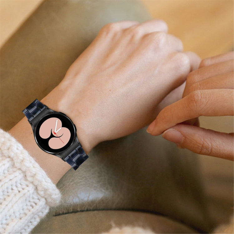 Mega kønt Universal Samsung Metal og Plastik Rem - Blå#serie_7