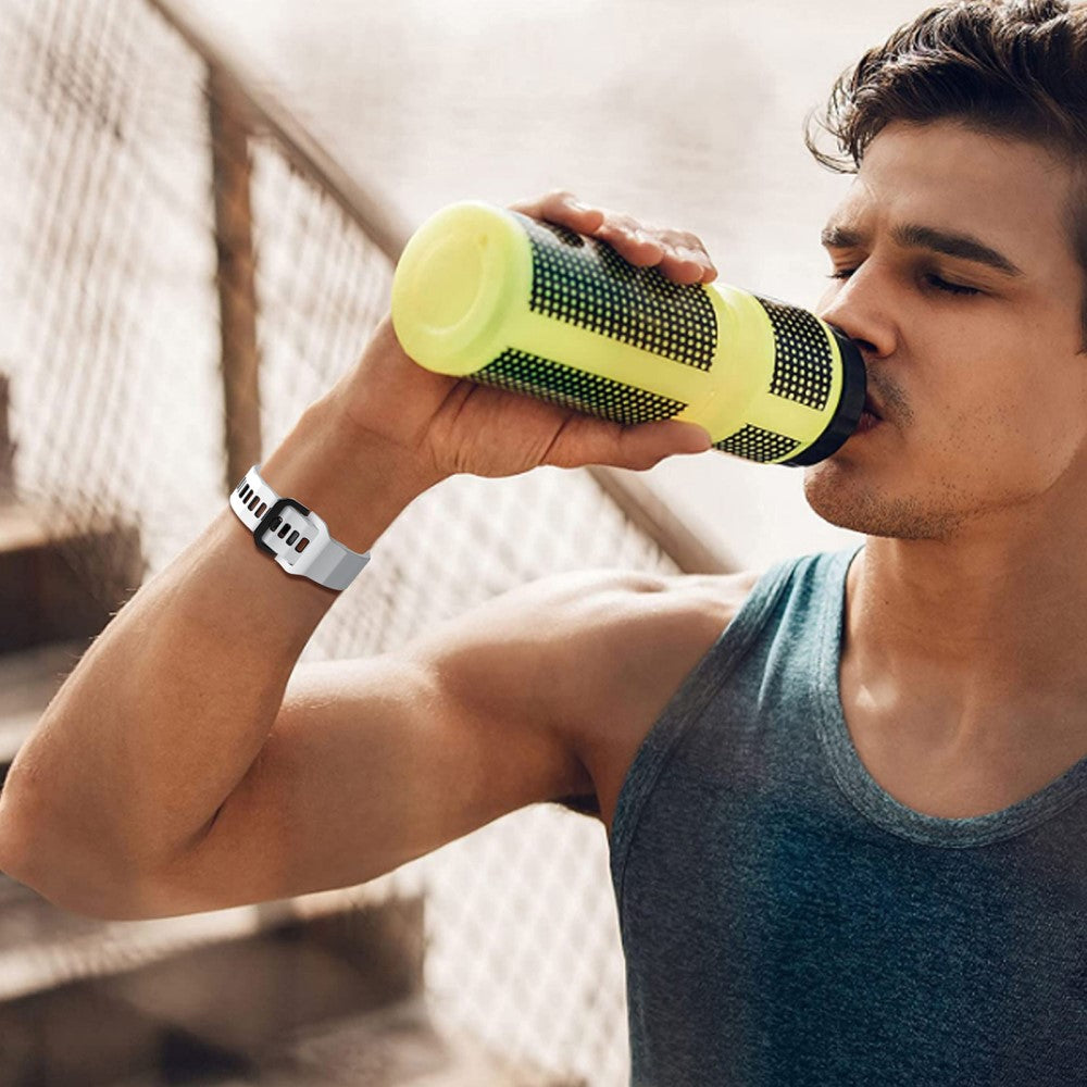 Alle tiders Universal Samsung Silikone Rem - Hvid#serie_3