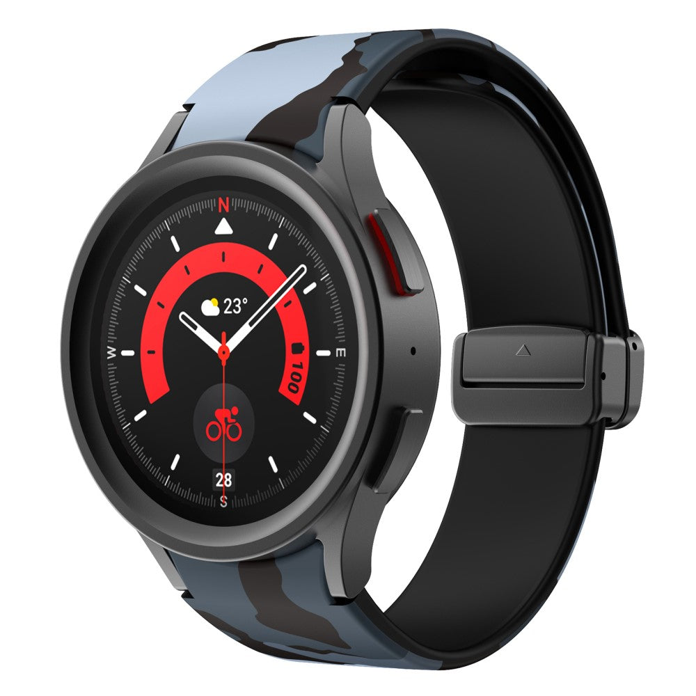 Helt vildt slidstærk Universal Samsung Silikone Rem - Sølv#serie_1