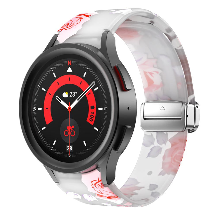 Helt vildt slidstærk Universal Samsung Silikone Rem - Pink#serie_11