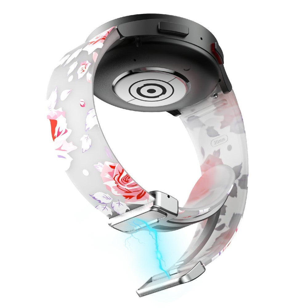 Helt vildt slidstærk Universal Samsung Silikone Rem - Pink#serie_11