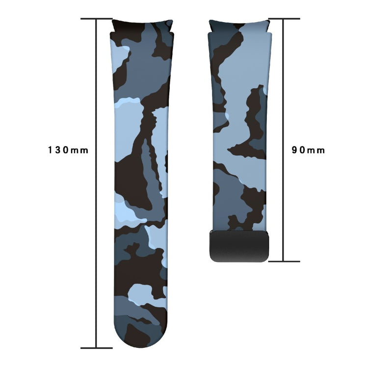 Helt vildt slidstærk Universal Samsung Silikone Rem - Sølv#serie_12