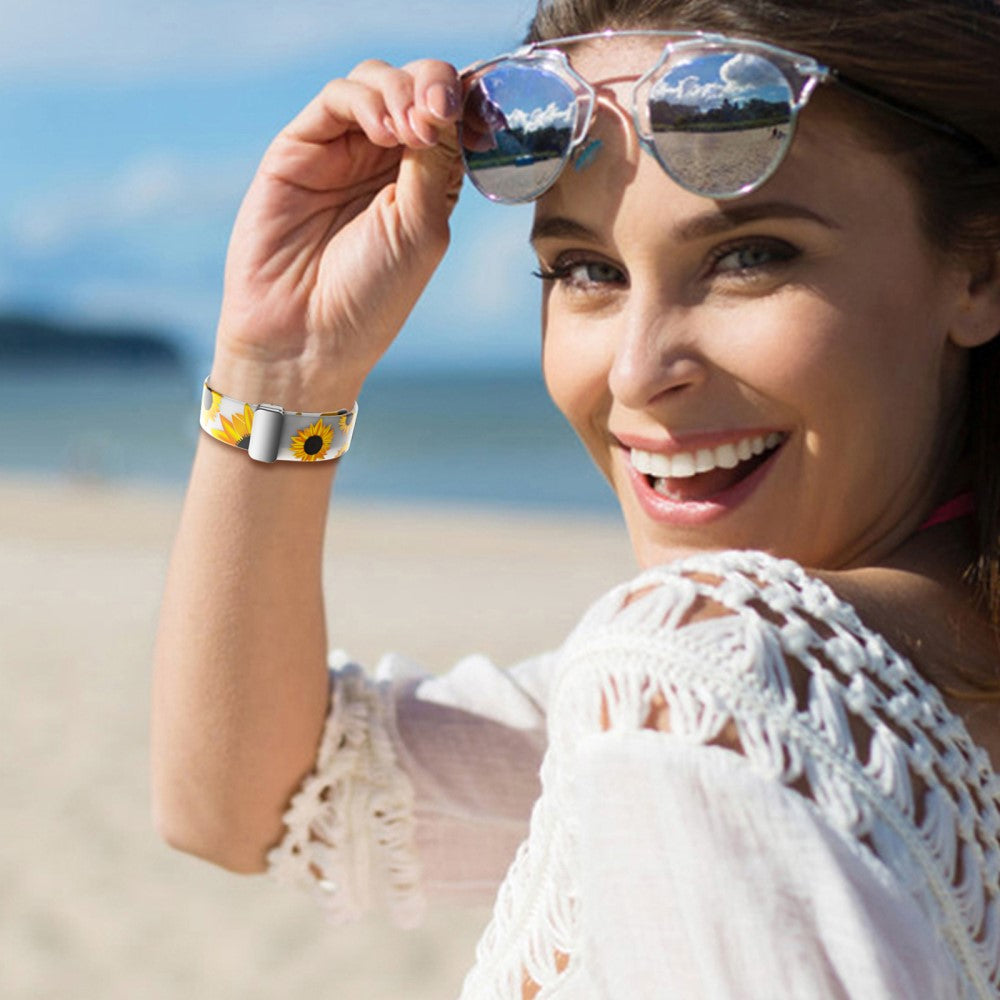 Helt vildt slidstærk Universal Samsung Silikone Rem - Gul#serie_13