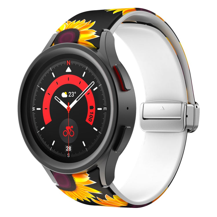 Helt vildt slidstærk Universal Samsung Silikone Rem - Gul#serie_6