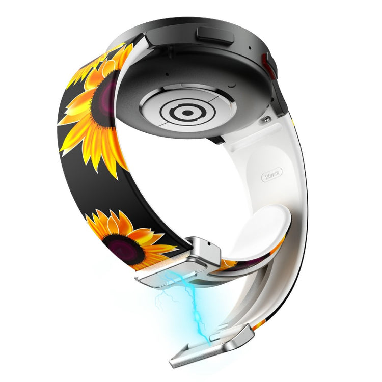 Helt vildt slidstærk Universal Samsung Silikone Rem - Gul#serie_6