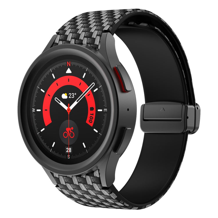 Helt vildt slidstærk Universal Samsung Silikone Rem - Sort#serie_9