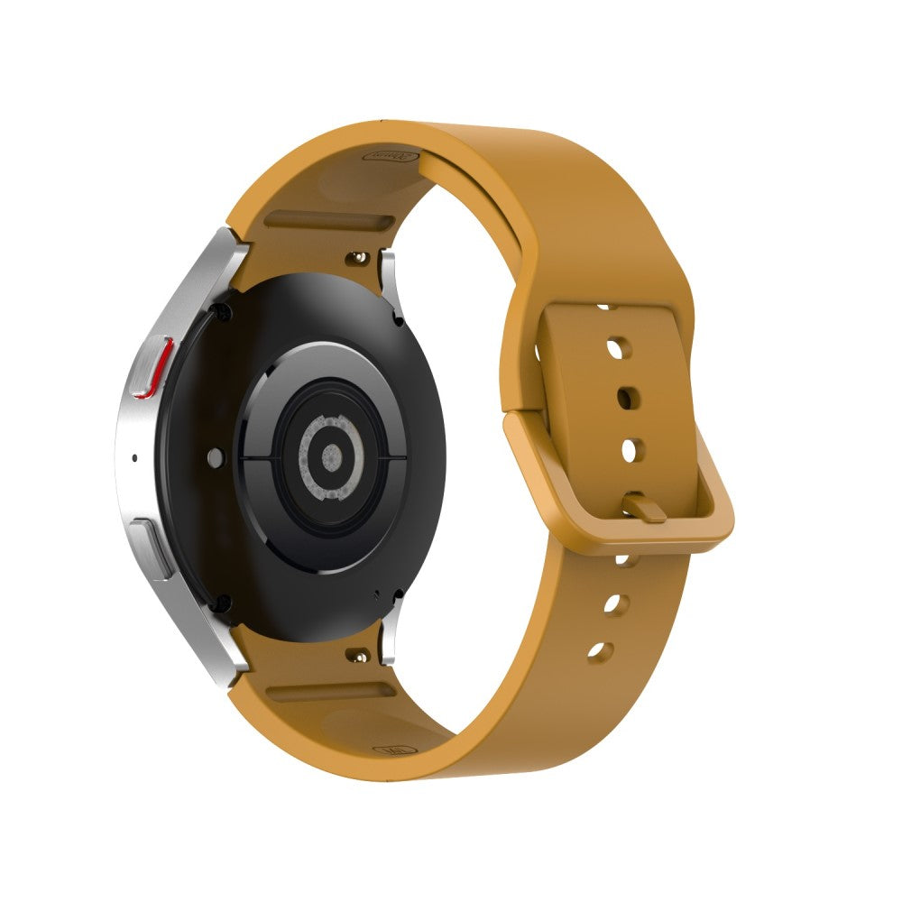 Rigtigt kønt Universal Samsung Silikone Rem - Gul#serie_8