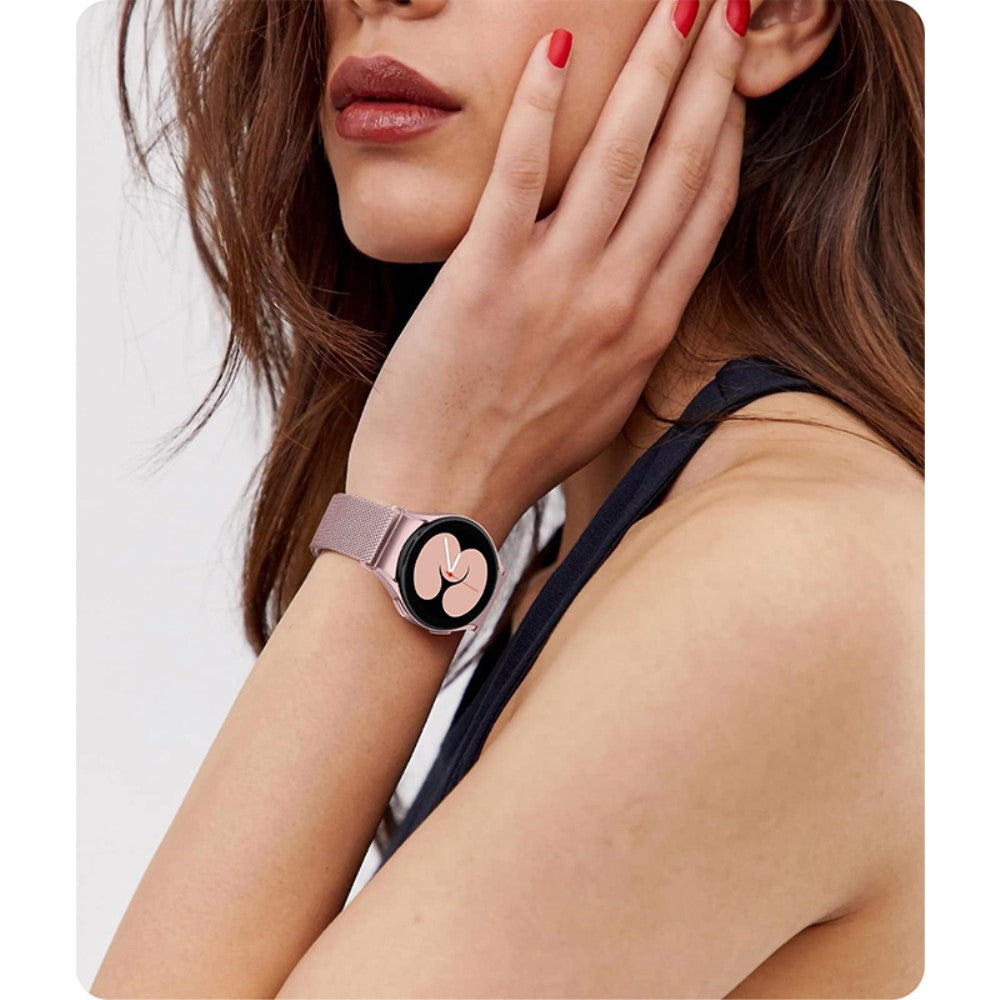 Meget elegant Universal Samsung Metal Rem - Pink#serie_1