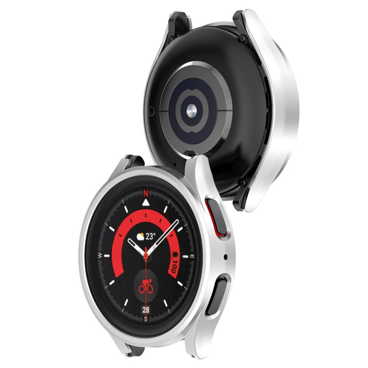 Samsung Galaxy Watch 5 Pro  Plastik Bumper  - Sølv#serie_1