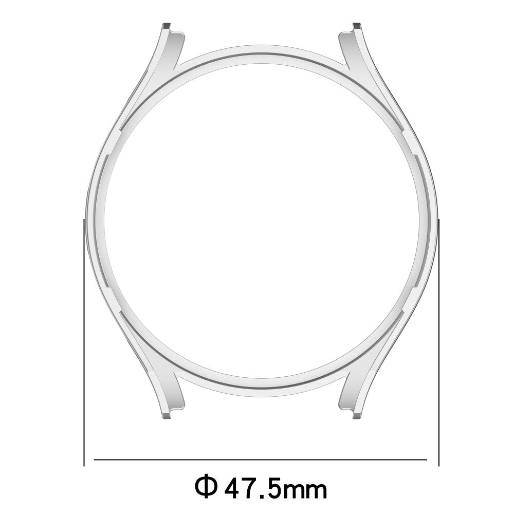 Samsung Galaxy Watch 5 Pro  Plastik Bumper  - Rød#serie_5