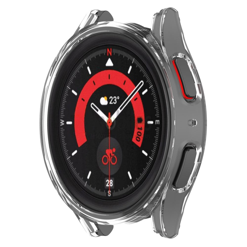 Samsung Galaxy Watch 5 Pro  Plastik Bumper  - Gennemsigtig#serie_8