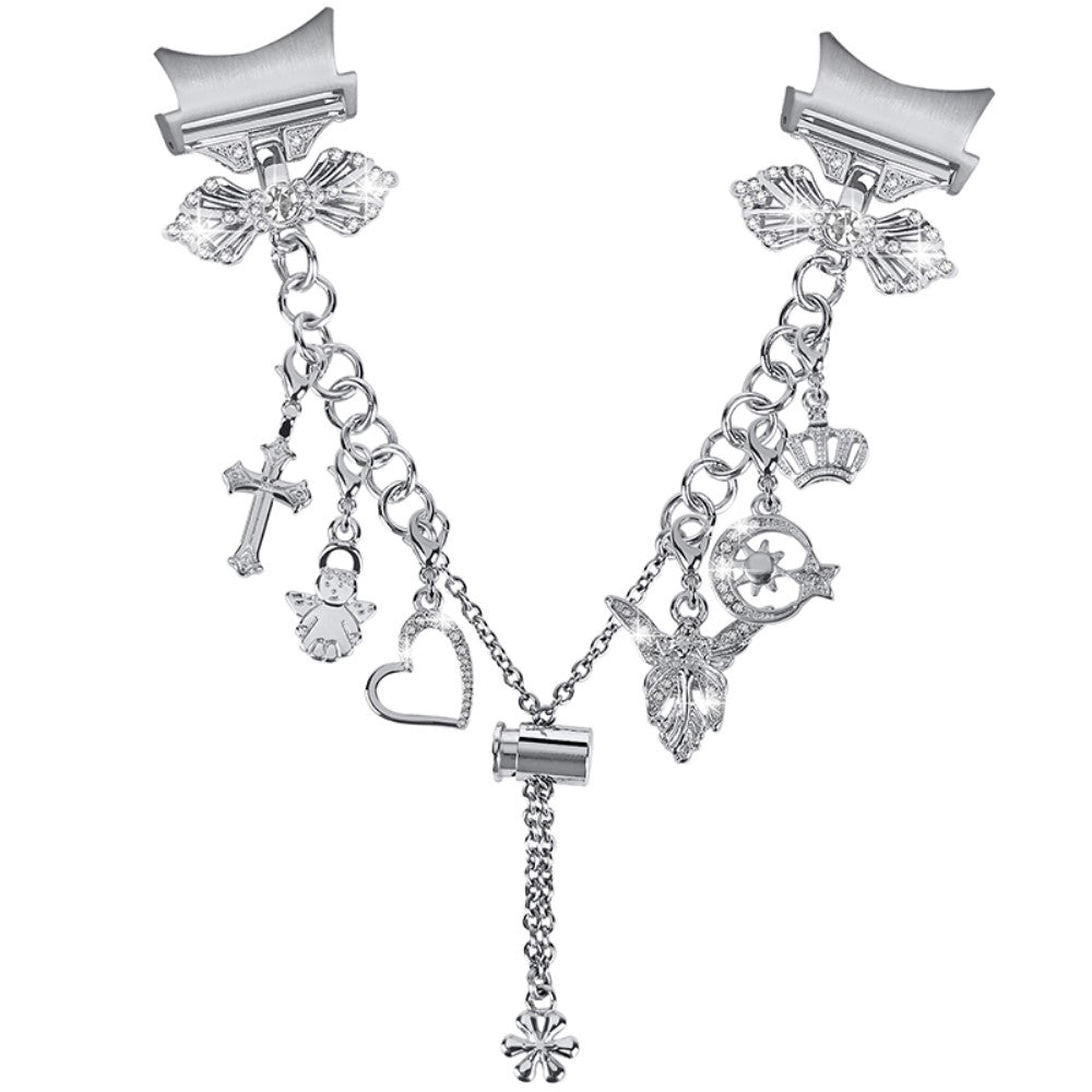 Vildt fint Universal Samsung Metal Rem - Sølv#serie_4